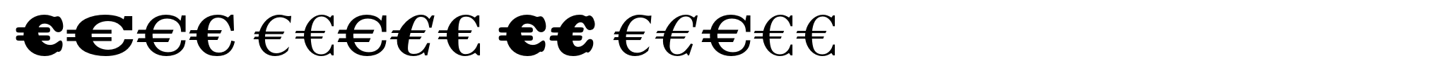 Euro Serif EF Three image